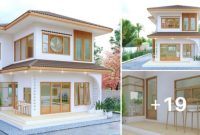 Japanese-inspired Two-storey House With Open-Concept Living Room, 85 Sqm Japanese-inspired Two-storey House With Open-Concept Living Room, 85 Sqm